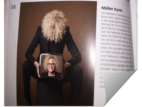 Karin Müller im Bilde. Und Tonalität.
