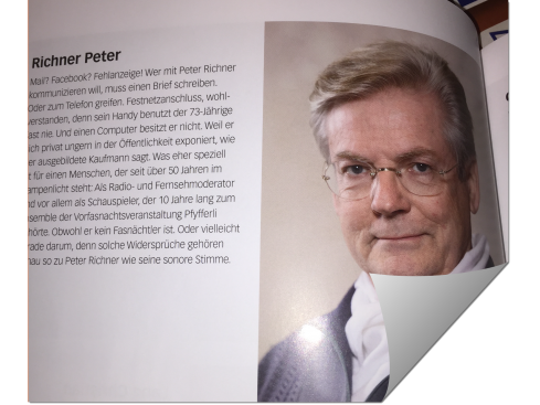 Peter Richner, Tagesschau und Theatershow. 